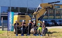 Groundbreaking at Fehlmann AG for the new assembly and engineering hall